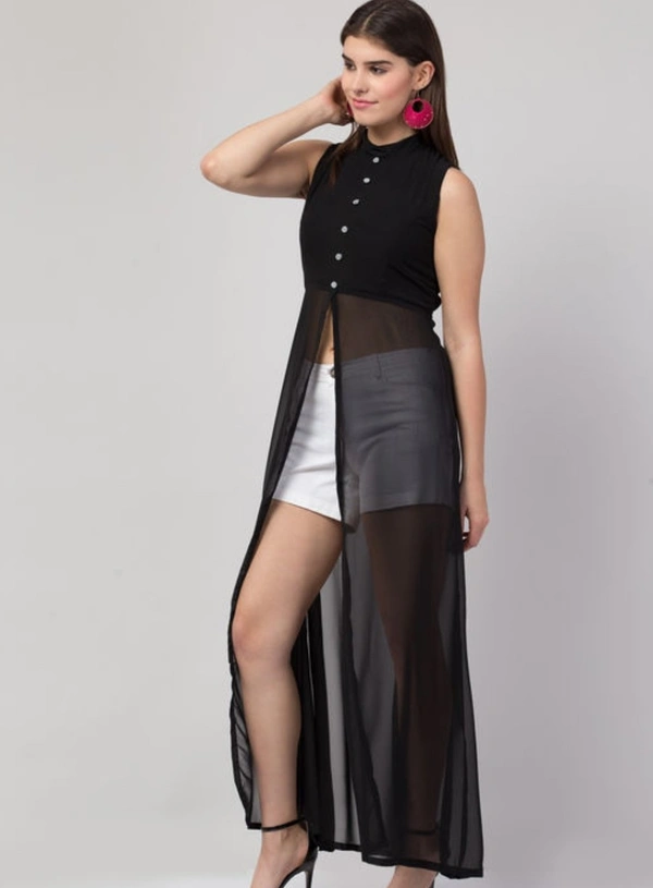 Trendy Classy Retro Women Dresses - Black, XL