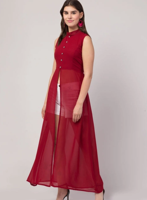 Trendy Classy Retro Women Dresses - Maroon , S