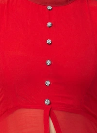 Trendy Classy Retro Women Dresses - Red, L