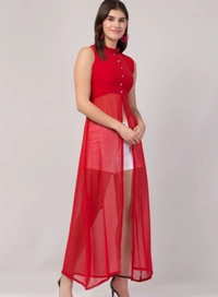 Trendy Classy Retro Women Dresses - Red, XL