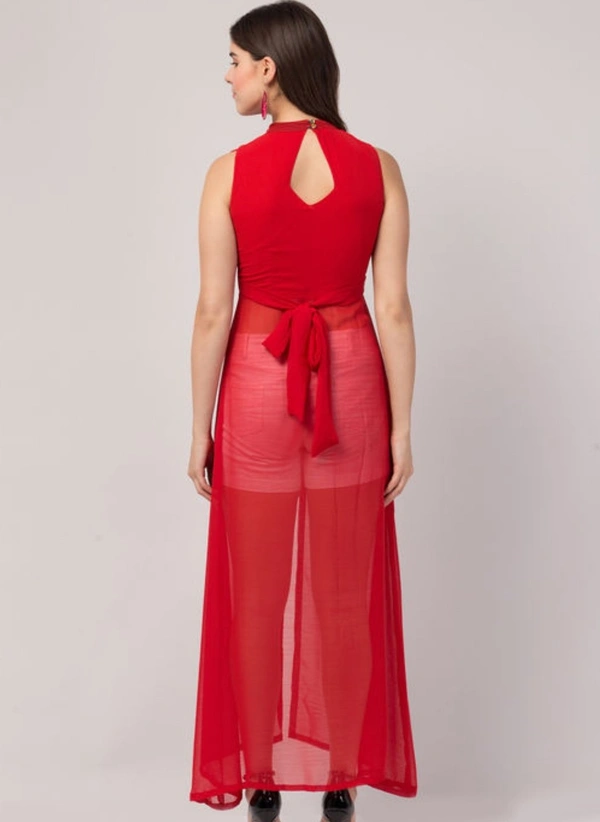 Trendy Classy Retro Women Dresses - Red, XL