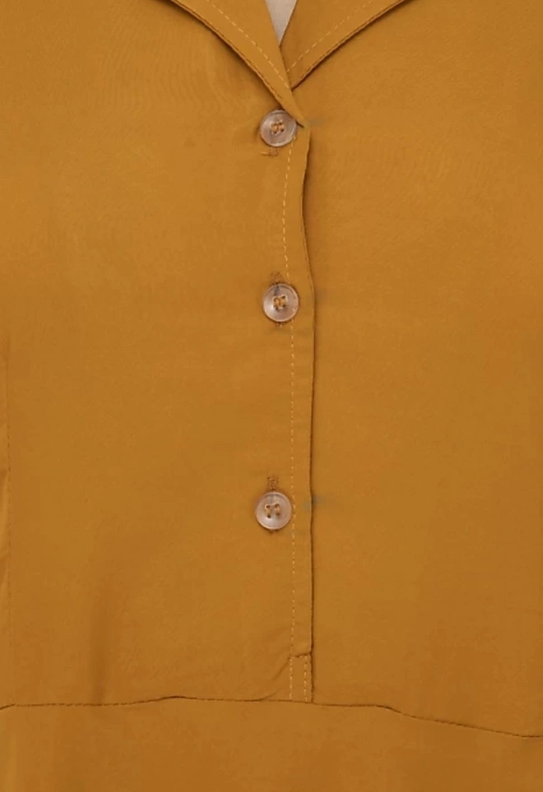 Myra Drishya Women Dresses - Yellow, M