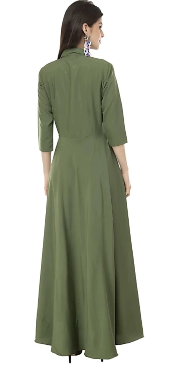 Myra Drishya Women Dresses - Green, M