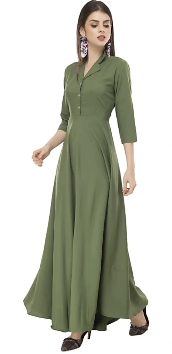 Myra Drishya Women Dresses - Green, M