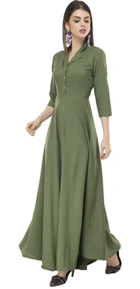 Myra Drishya Women Dresses - Green, XXL