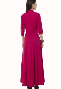Myra Drishya Women Dresses - Pink, L