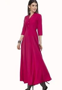 Myra Drishya Women Dresses - Pink, L