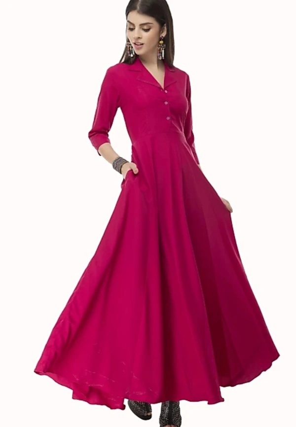 Myra Drishya Women Dresses - Pink, L
