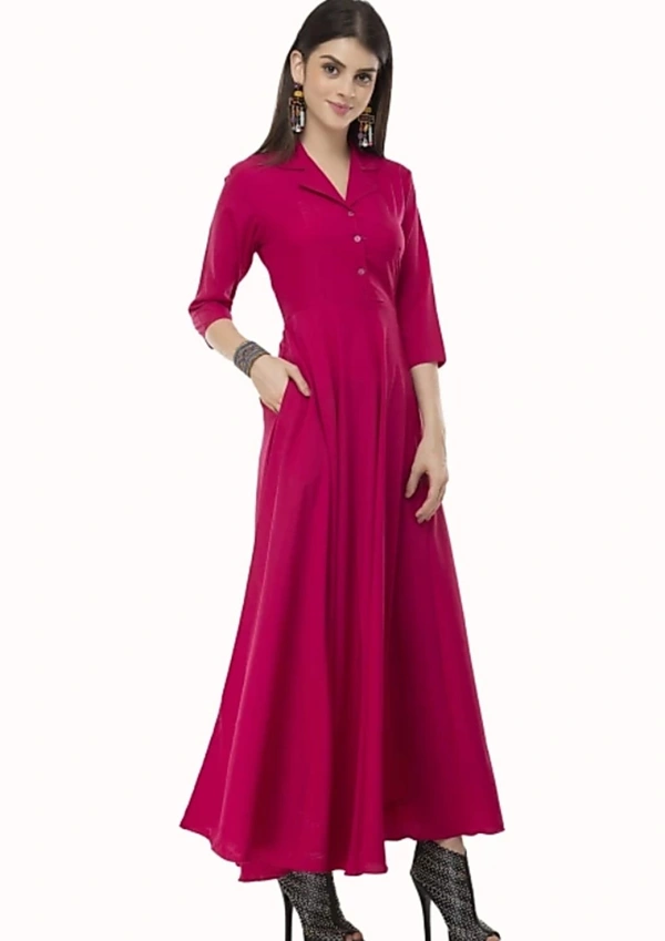 Myra Drishya Women Dresses - Pink, L
