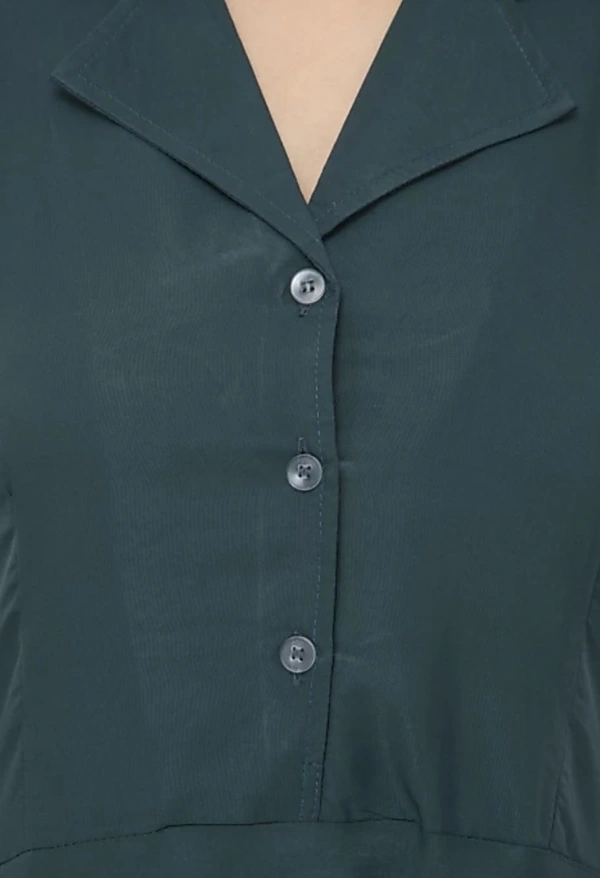 Myra Drishya Women Dresses - Teal, XL
