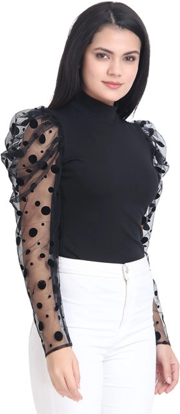 Classy Women's Top  - Black, S