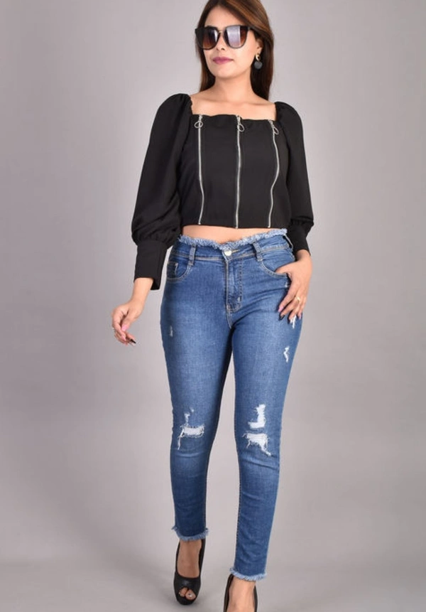 Trendy Fashionable Women Tops & Tunics - Black, M