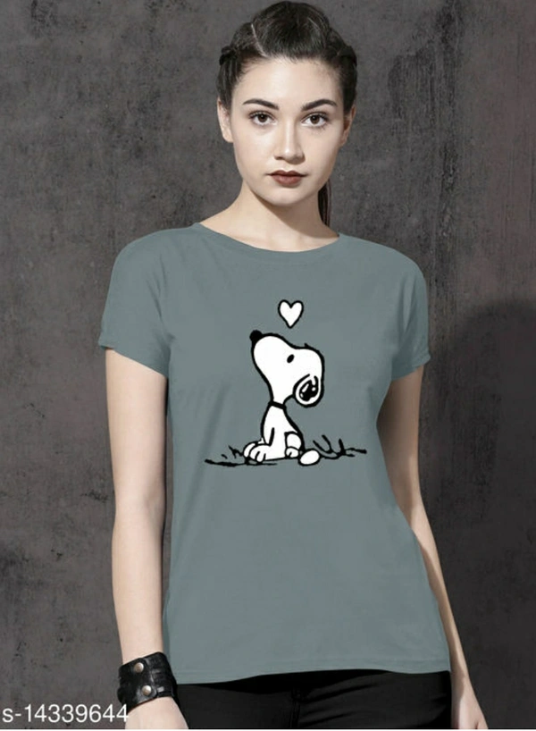 Women's Ravishing T-shirt | Trendy Printed T-shirt  - XL , ₹10