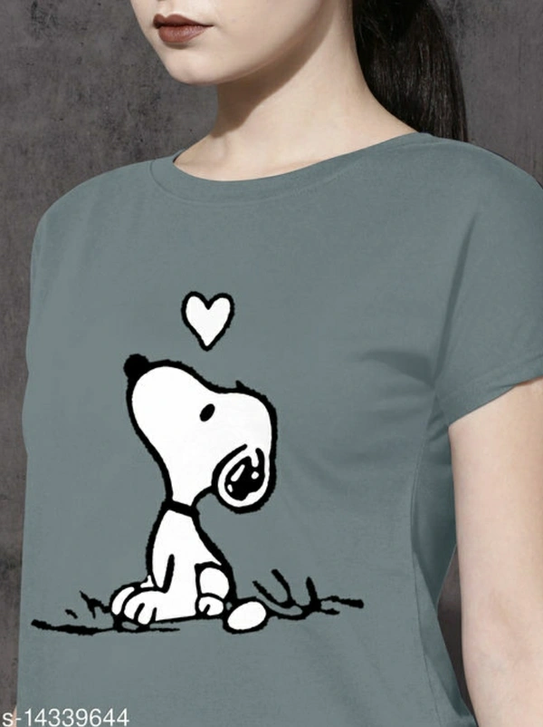 Women's Ravishing T-shirt | Trendy Printed T-shirt  - XL , ₹10