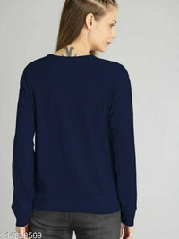 Women's Comfy T-shirt | Fashionable women's Wear - Dark Blue, S ,M , L , XL, Free Delivery