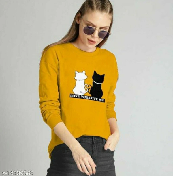 Women's Comfy T-shirt | Fashionable women's Wear - Yellow, S , M , L , XL, Free Delivery