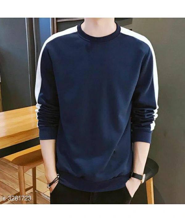 Stylish Men's Cotton T-shirt | Men's Fashion Wear - Dark Blue, S , M , L , XL, Free Delivery