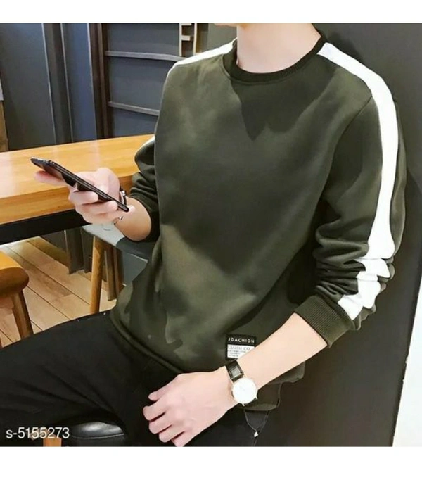 Stylish Men's Cotton T-shirt | Men's Fashion Wear - Olive , S , M ,L , XL, Free Delivery