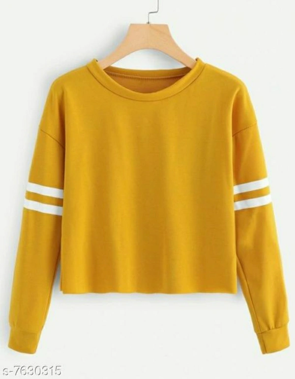 Glamorous Women's T-shirt  - Yellow, Free Delivery, XS , S , M , L , XL , XXL 