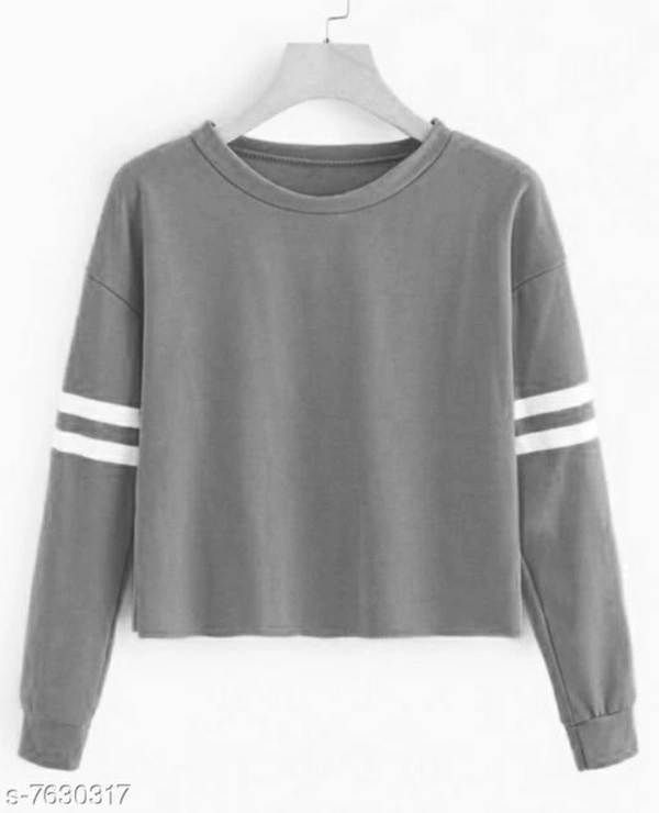 Glamorous Women's T-shirt  - Grey , Free Delivery, XS , S , M , L , XL , XXL
