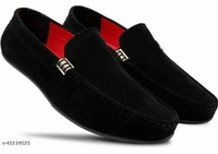 Black Loafer For Men | Loafer Shoes  - Black, IND-6 ,  