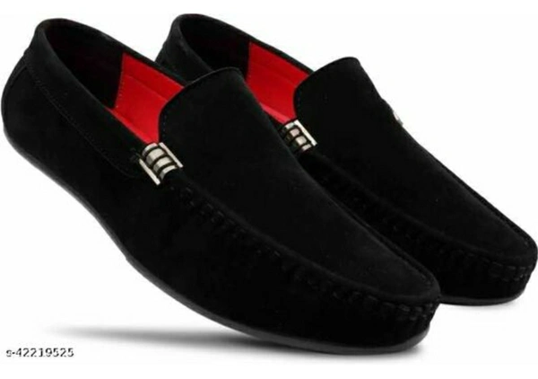Black Loafer For Men | Loafer Shoes  - Black, IND-6 ,  