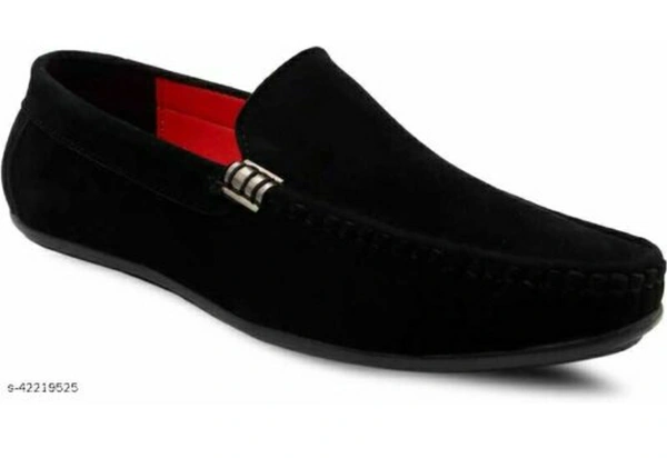 Black Loafer For Men | Loafer Shoes  - Black, IND-6 ,  