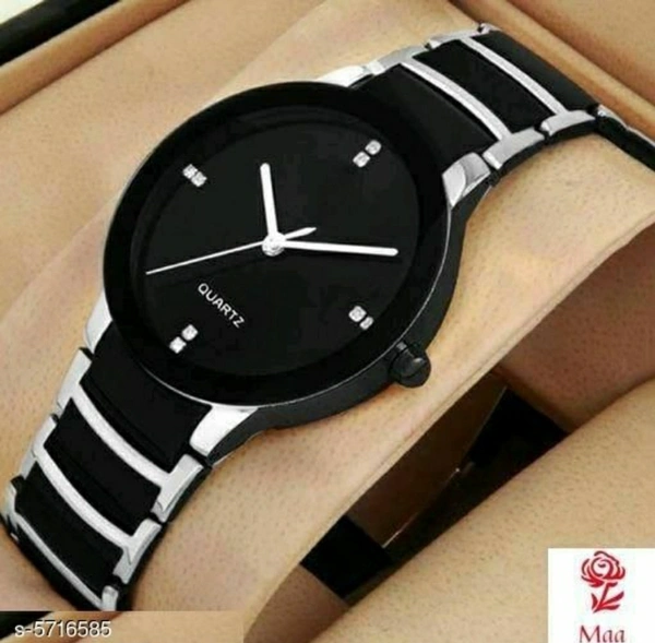 Classic Watche For Men | Branded Watches For Men - Silver , Free Delivery, Free Size