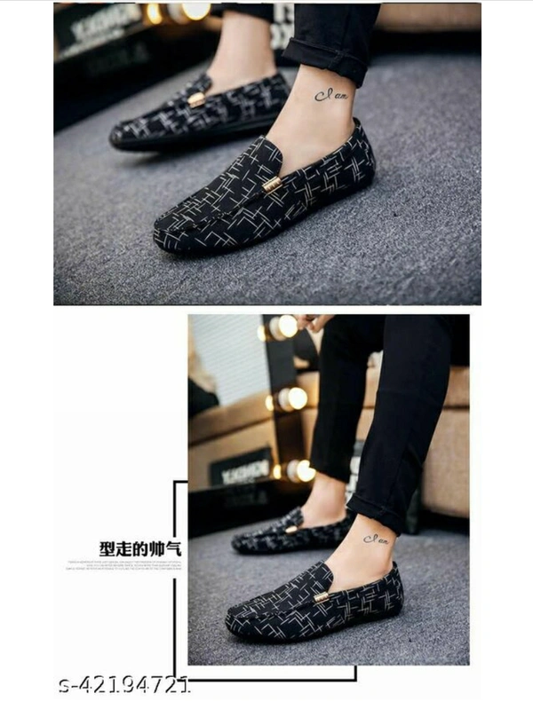 Versatile Men's Loafer | Black Mens Loafer - Black, Free Delivery, IND-6 , IND-7 , IND-8 , IND-9 , IND-10