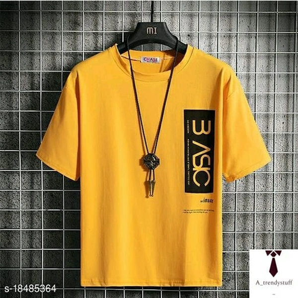 Long Sleeve Cotton T-shirt | Stylish Street Wear | Cotton Tshirt - M , L , XL, Free Delivery, Yellow