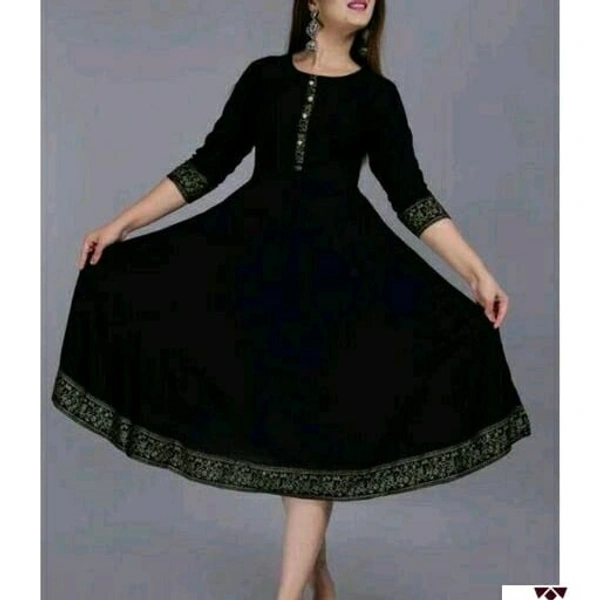 Comfy Kurtis For Women | Multicolore Kurti For Women - Black, Free Delivery, M , L , XL , XXL