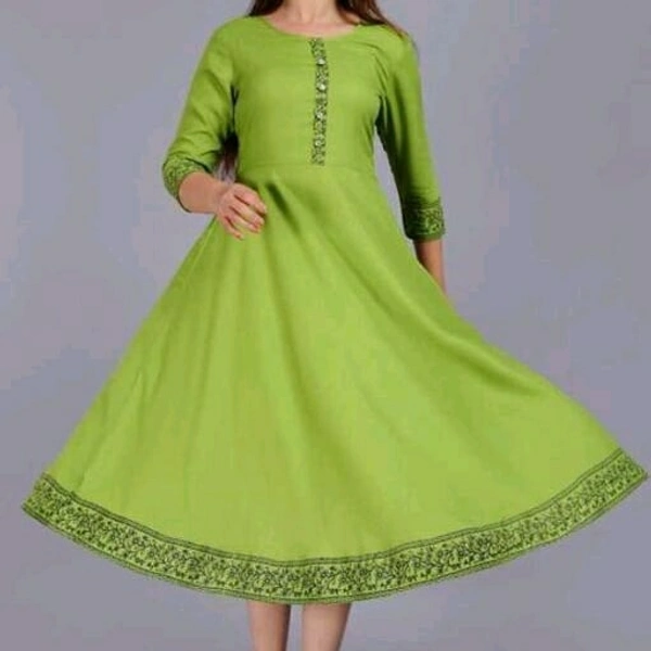 Comfy Kurtis For Women | Multicolore Kurti For Women - Green, Free Delivery, M , L , XL , XXL