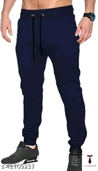 Comfy Men's Track Pants | Multicolored Track Pants - Grey & Blue , Free Delivery, 26 , 28 , 30 , 32 , 34 , 36