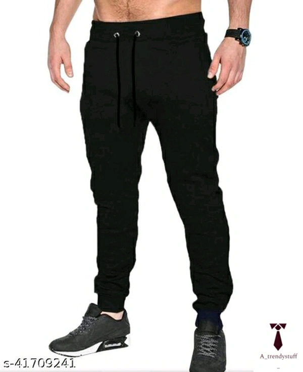 Comfy Men's Track Pants | Multicolored Track Pants - Black & Grey, Free Delivery, 26 , 28 , 30 , 32 , 34 , 36