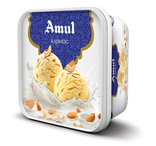 Amul Icecream Tub (Rajbhog)  - 1 ltr