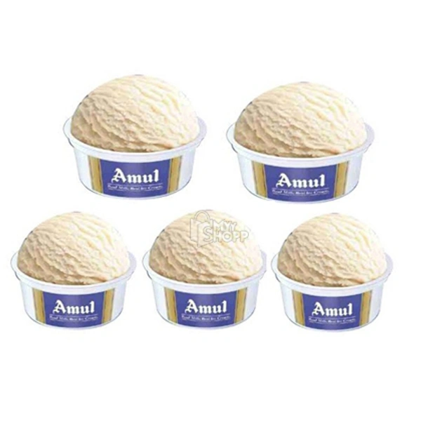 Amul Icecream  (Vanilla)  - 65 ml 