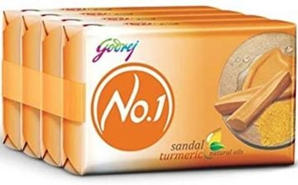 Godrej No.1 Turmeric Soap ×3