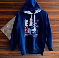  Jack and Jones sleeves hoodie - Navy Blue, Xl