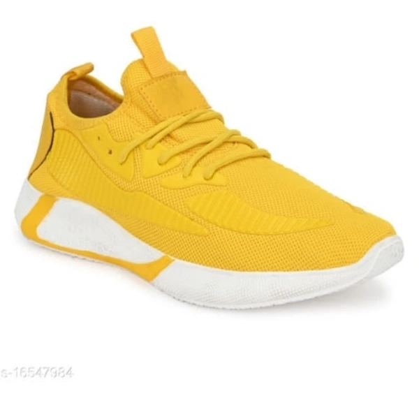 Trendy Men's Canvas Sport Shoes - Green, IND-7