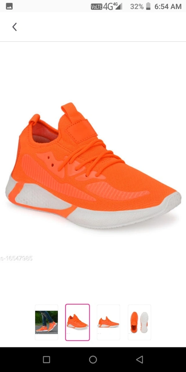 Trendy Men's Canvas Sport Shoes - Green, IND-7