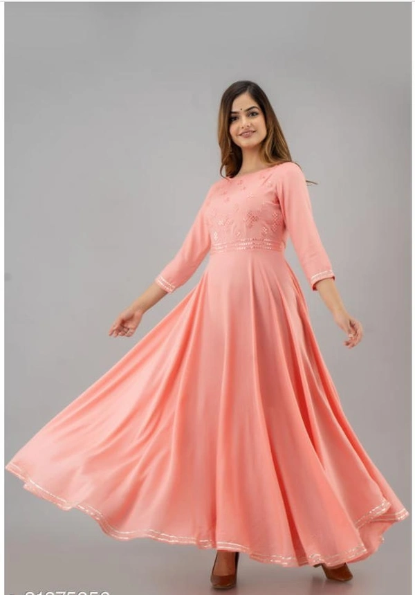Kashvi Fabulous Kurtis - peach, S