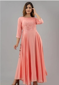 Kashvi Fabulous Kurtis - peach, S