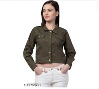 Stylish Revishing Women Jacket & Waistcoat - White, Xl