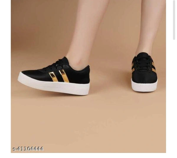 Stylish Women Casual Shoes - IND-8, Black or white