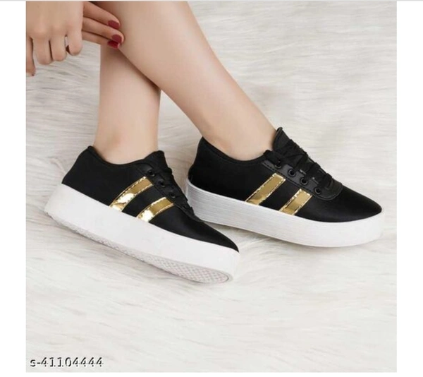 Stylish Women Casual Shoes - IND-8, Black or white