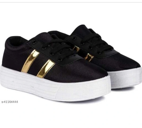 Stylish Women Casual Shoes - IND-8, Black or white