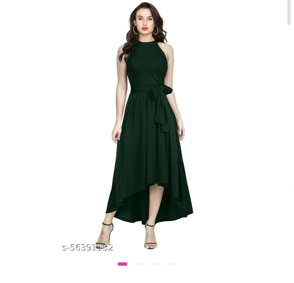Women Wersturn Wear-Dress - 68, Red, M