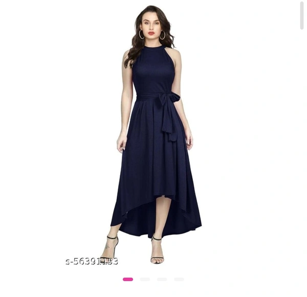 Women Wersturn Wear-Dress - 68, Red, M