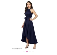 Women Wersturn Wear-Dress - 68, Red, M