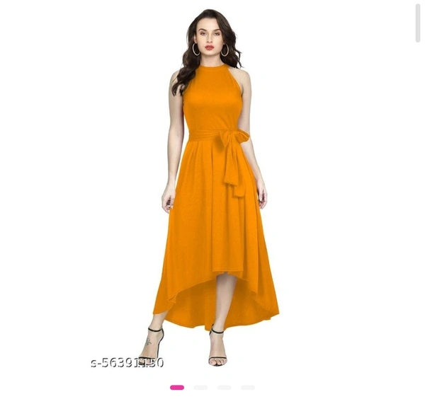 Women Wersturn Wear-Dress - 68, Red, M